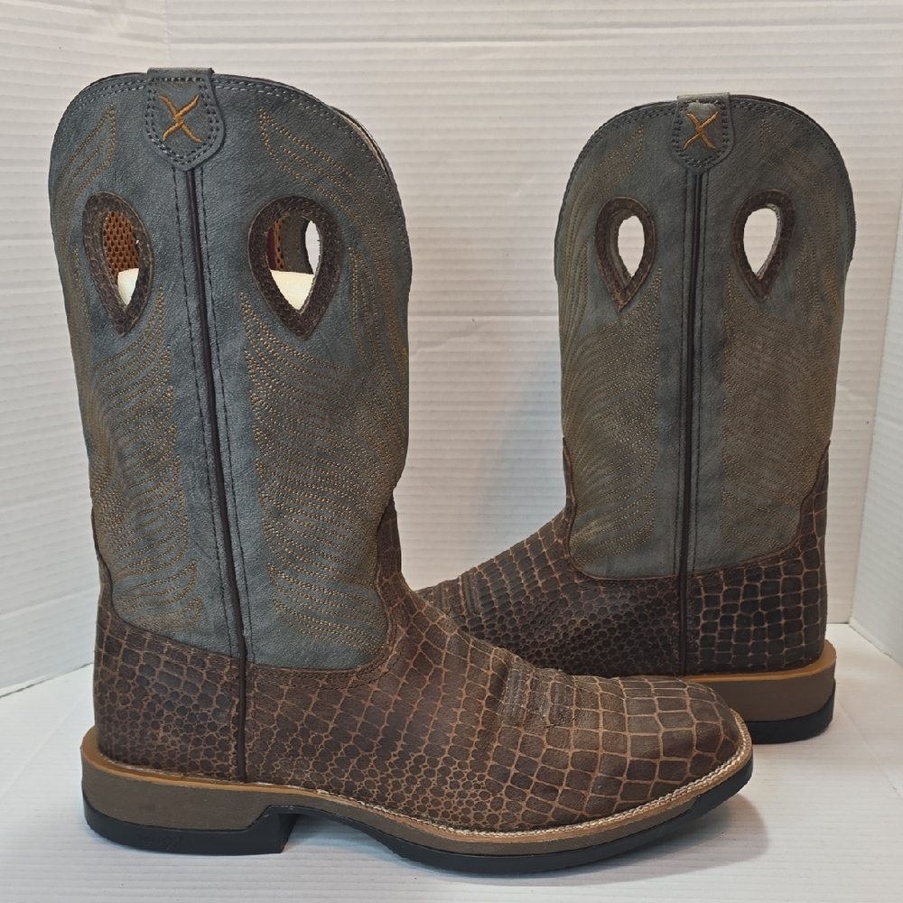 Twisted X Men's Tech X Performance Western Boots - Broad Square Toe
